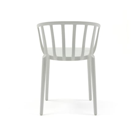 Fauteuil empilable Venice plastique blanc - Kartell