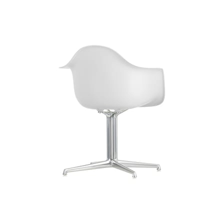 Fauteuil RE DAL - Eames Plastic Armchair blanc / (1950) - Pied La Fonda / Recyclé - Vitra