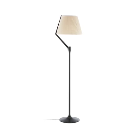Lampadaire Angelo Stone LED  / H 173 cm - Tissu plisssé - Kartell