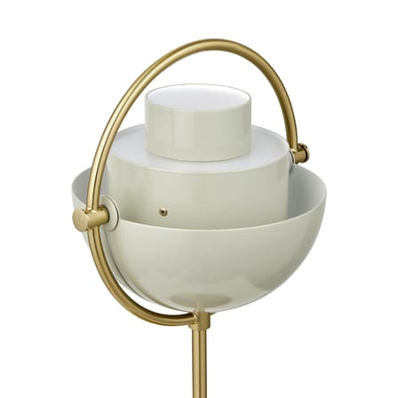 Lampe extérieur sans fil rechargeable Multi-Lite métal gris / Louis Weisdorf, 1972 - Gubi