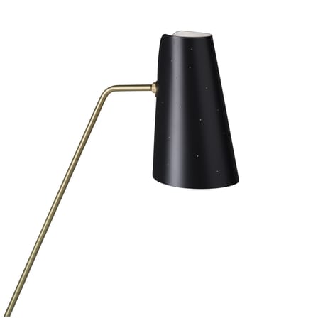 Lampadaire G21 Perforé métal noir / Liseuse - Réédition 1951, Pierre Guariche - SAMMODE STUDIO