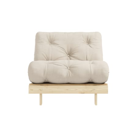 Fauteuil convertible Roots / Dormeuse & lit d'appoint - 3 positions / Structure pin clair - KARUP DESIGN