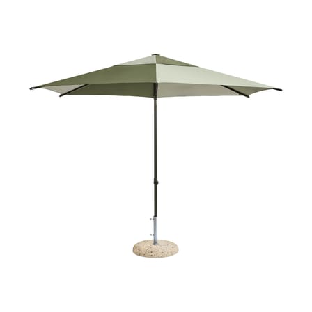Parasol Terrazza - Hexagon tissu vert / Ø 300 cm - Hay