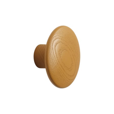 Patère The Dots Wood Small / Bois - Ø 9 cm - Muuto