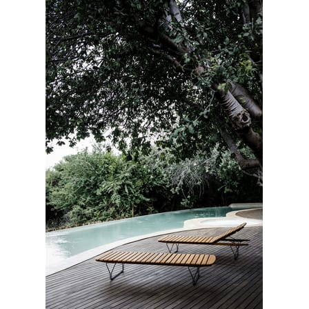 Molo Reclining deckchair natural wood / Bamboo - Multiposition - Houe
