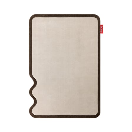 Not Straight Small Rug textile beige / 160 x 230 cm - Fatboy