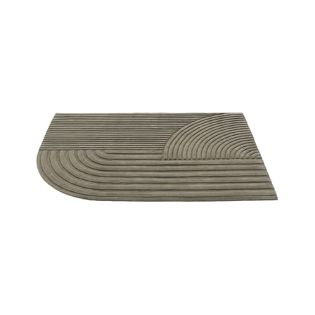 Relevo Rug textile brown / 200 x 300 cm - Hand-tufted - Muuto