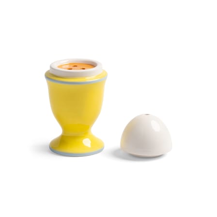Salz- und Pfeffer-Set Egg keramik gelb - & klevering