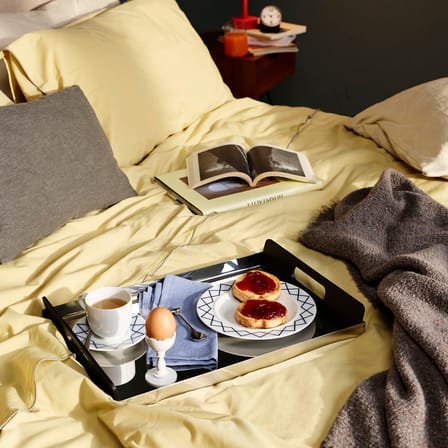 Set de 4 soucoupes / Pour tasse à café ou à thé La Bella Tavola - Alessi
