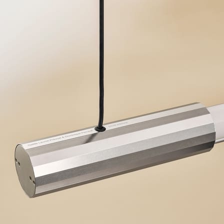Suspension In Fine LED verre / L 105 cm - DCW éditions