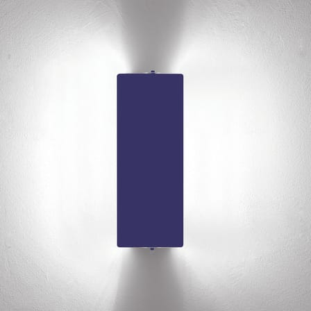 Applique  métal bleu à volet pivotant double LED /Charlotte Perriand, 1962 - Nemo