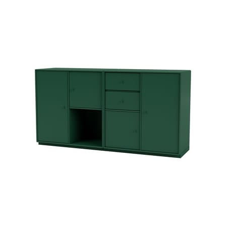 Buffet Couple bois vert / L 139.2 x P 38 x H 72,6 cm - MONTANA
