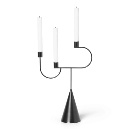 Chandelier Avant métal noir Object - Ferm Living