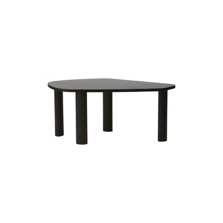 Sculp Large Coffee table wood brown / 109 x 64 x H 47 cm - Normann Copenhagen