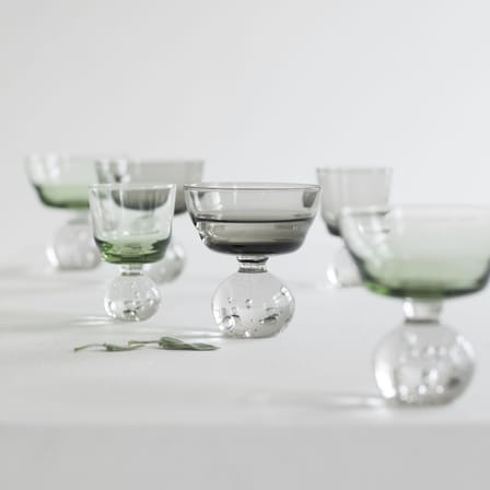 Set de 6 coupes à champagne Eternal Snow M / Ø 9,2 x H 10 cm - Serax