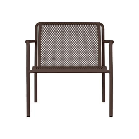 Fauteuil bas Dapple métal marron - Ferm Living