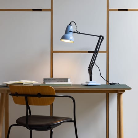 Lampe de table Original 1227 métal bleu / Réédition 1930' - Anglepoise
