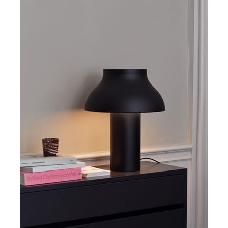 Lampe de table PC Large métal noir / H 50 cm - Hay