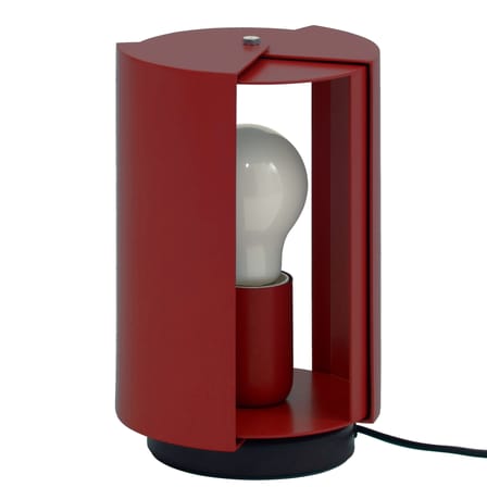 Lampe de table Pivotante métal rouge / Charlotte Perriand, 1962 - Nemo