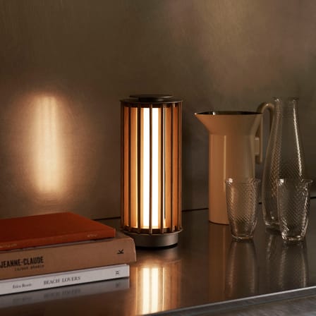 Lampe sans fil rechargeable Numbra TY3 LED bois - &tradition
