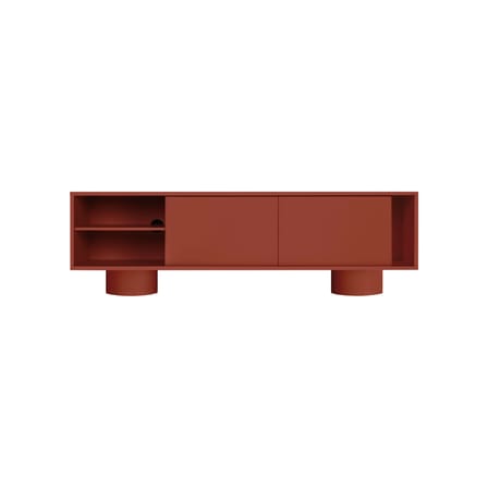 Meuble TV Taro bois orange / L 160 x P 42 x H 48 cm - NOO.MA
