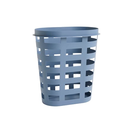 Panier à linge  plastique bleu Large / 57 x 37 x H 62 cm - Hay