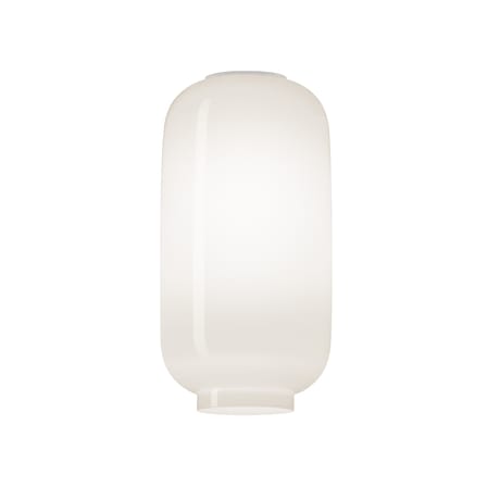 Plafonnier Chouchin Bianco n°2 verre blanc / Ø 22 x H 43 cm - Foscarini