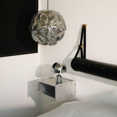 Schnurlosleuchte Bell LED plastikmaterial silber - Tom Dixon