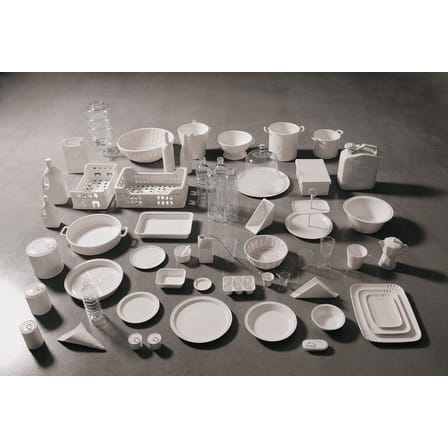 Service à café Estetico Quotidiano céramique blanc / Pour 6 personnes - Seletti
