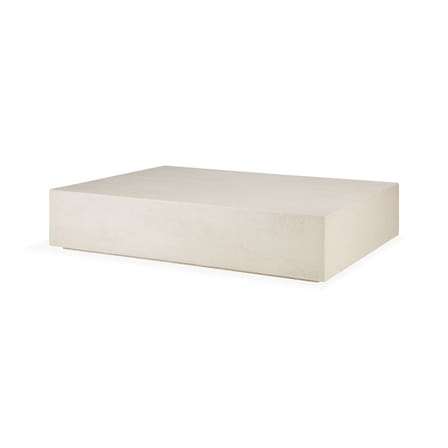 Table basse Elements / 120 x 90 x H 25 cm - Microciment - Ethnicraft