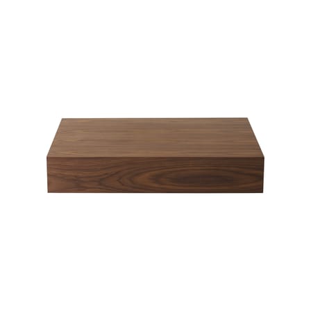 Table basse Mass Wide bois marron / 103 x 75 x H 21 cm - NEW WORKS
