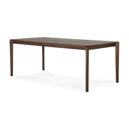 Table rectangulaire Bok bois marron / 200 x 95 cm - 8 personnes - Ethnicraft