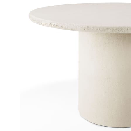 Table ronde Elements / Ø 125 cm - 4 personnes / Microciment - Ethnicraft
