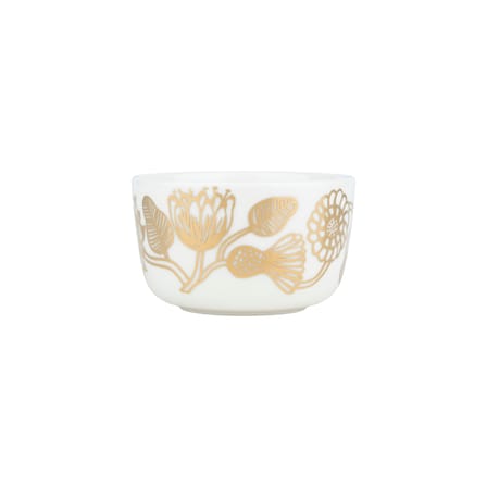 Bol Tiara céramique or / Ø 9,5 x H 6 cm - 25 cl - Marimekko
