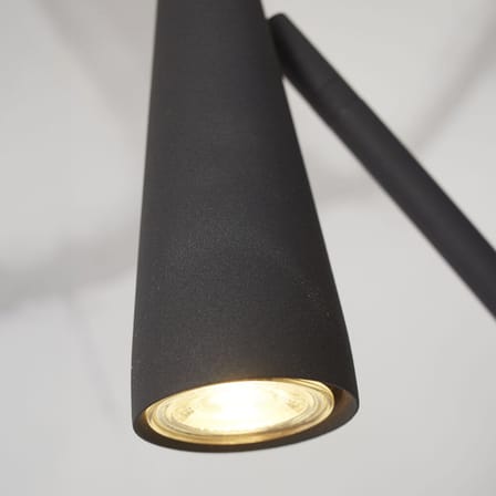 Bordeaux Floor lamp metal black / Steerable - It's about Romi