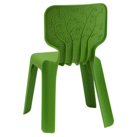 Chaise enfant Alma plastique vert - Magis
