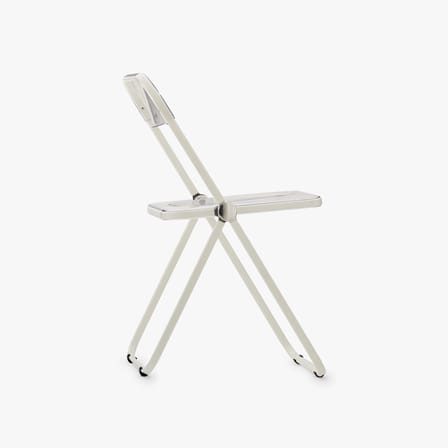Chaise pliante Plia plastique transparent / Giancarlo Piretti, 1967 - ANONIMA CASTELLI