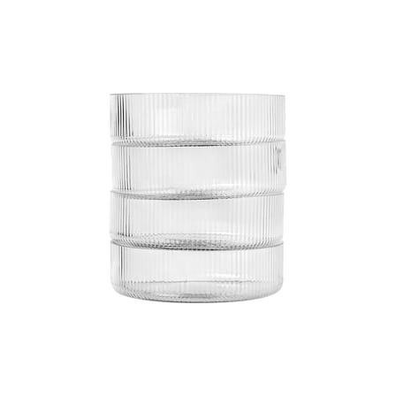 Set de 4 coupelles Ripple / Verre strié - Ferm Living
