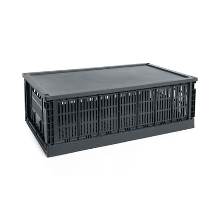 Couvercle  plastique gris / Pour panier Colour Crate X-Large 42,5 x 68,5 cm - Hay