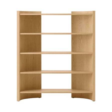 Étagère Crescent High bois naturel / L 150 x H 173 cm - Audo Copenhagen