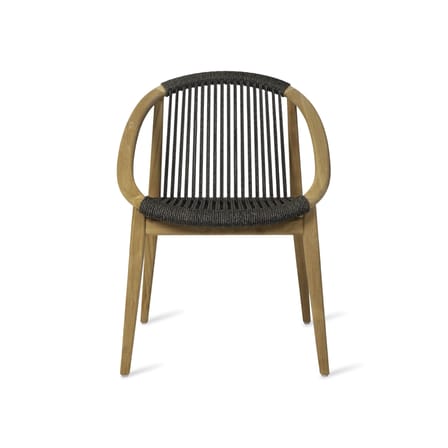 Fauteuil de repas Frida  / Corde polypropylène tressée main - Vincent Sheppard