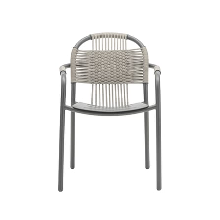 Fauteuil empilable Cleo / Corde polypropylène - Vincent Sheppard