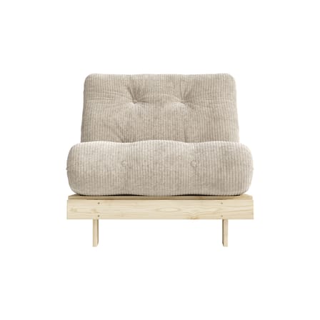 Fauteuil convertible Roots / Dormeuse & lit d'appoint - 3 positions / Structure pin clair - KARUP