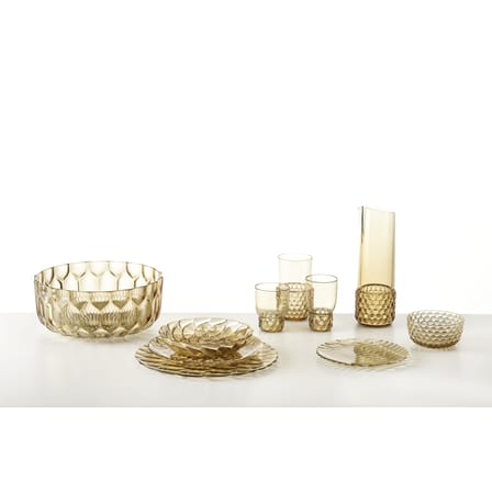 Plat de service Jellies Family plastique vert / Ø 33 cm - Kartell