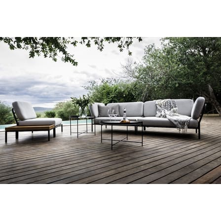 Table basse Level bois naturel / 40 x 81 cm - Bambou - Houe