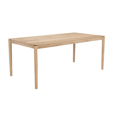 Table rectangulaire Bok bois naturel / 180 x 90 cm - 8 personnes - Ethnicraft