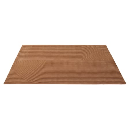 Teppich Relevo Quattro textil orange / 200 x 300 cm - Muuto