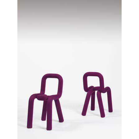 Accessoire  tissu violet / Housse interchangeable pour chaise Bold - Moustache