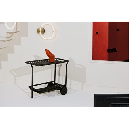 Applique Unseen LED - O plastique blanc / Ø 34 cm - Petite Friture