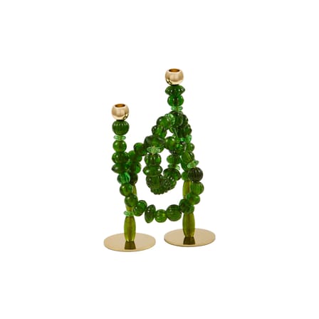 Chandelier Perles verre vert - Pols Potten